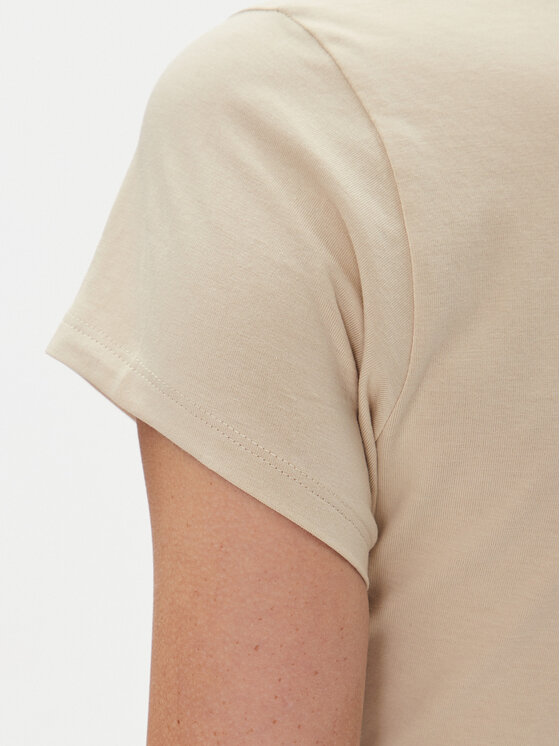 BOSS BOSS Футболка C_Eslane_4 50540432 Бежевий Slim Fit