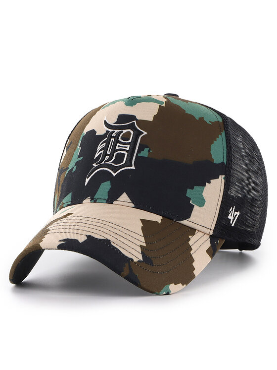 47 Brand Šiltovka 47 Brand MLB Detroit Tigers Digital Star ’47 OFFSIDE B-DGTSO09PTP Hnedá