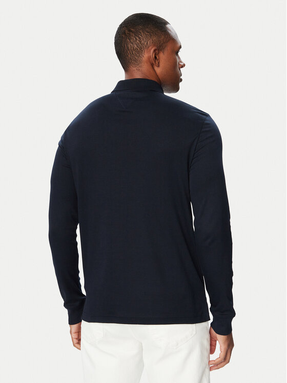 Tommy Hilfiger Tommy Hilfiger Polo Liauid MW0MW44820 Azul marino Regular Fit