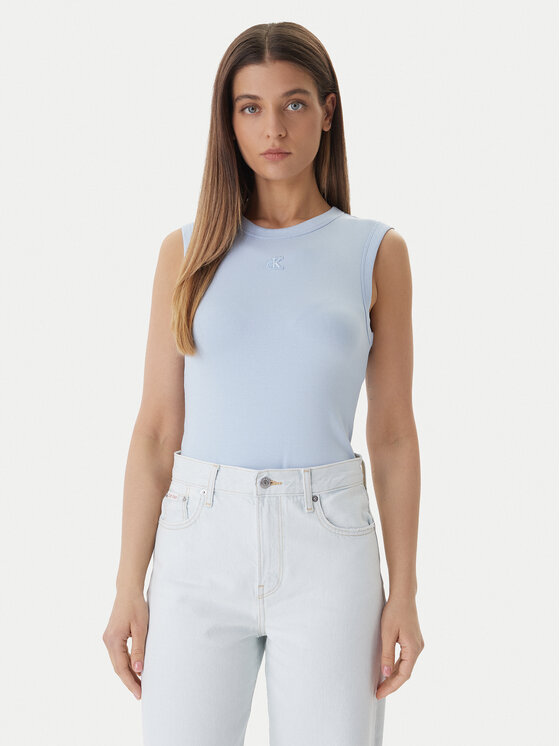 Calvin Klein Jeans Calvin Klein Jeans Top LV047B265G Azul Slim Fit