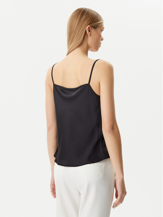 Rinascimento Rinascimento Топ CFC0019818002 Чорний Regular Fit