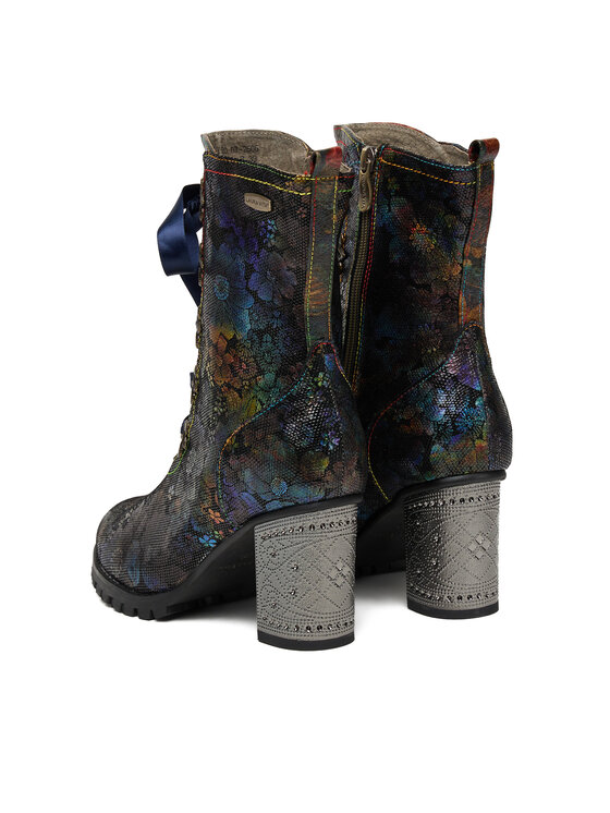 Laura Vita Členková obuv Laura Vita Kateo 07 Čierna