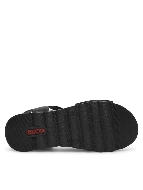 Rieker Sandales Rieker 64463-01 Melns