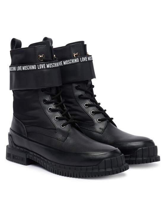 LOVE MOSCHINO Черевики LOVE MOSCHINO JA24053G1PIN100A Чорний