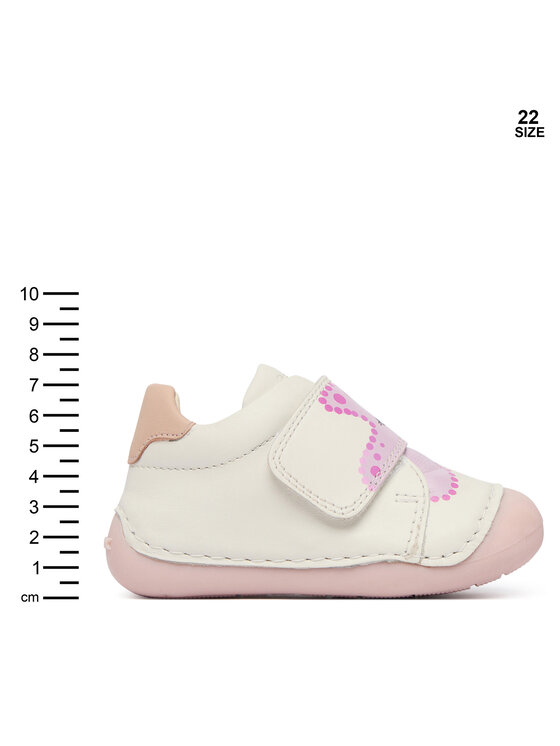 Geox Półbuty Geox B Tutim Girl B3540B 00085 C1Z8Z Biały