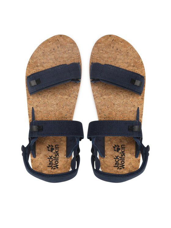 Jack Wolfskin Basutės Jack Wolfskin Ecostride 2 Sandal M 4051781 Tamsiai mėlyna