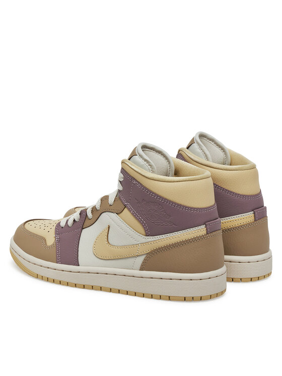 Nike Снікерcи Nike Air Jordan 1 Mid HV2370 100 Бежевий