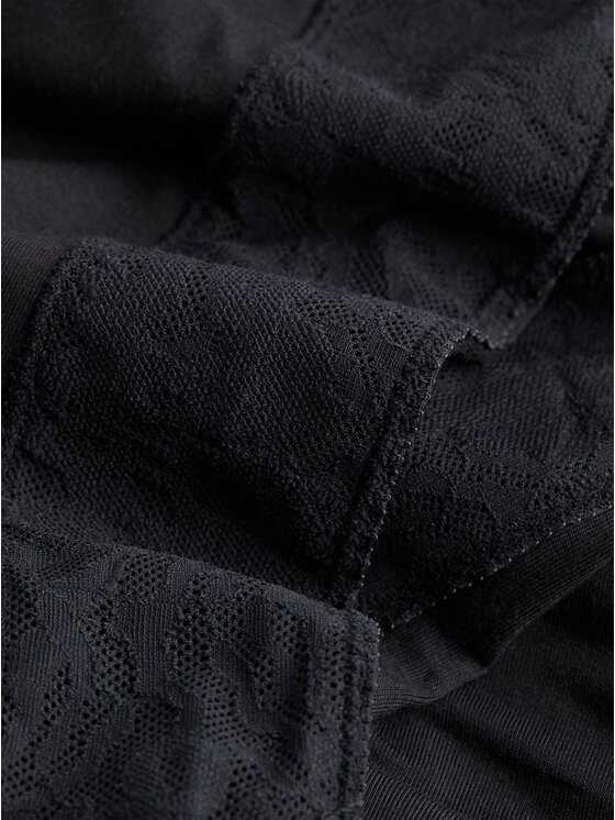 Calvin Klein Underwear Calvin Klein Underwear Pizsamablúz 000QS7006E Fekete Regular Fit