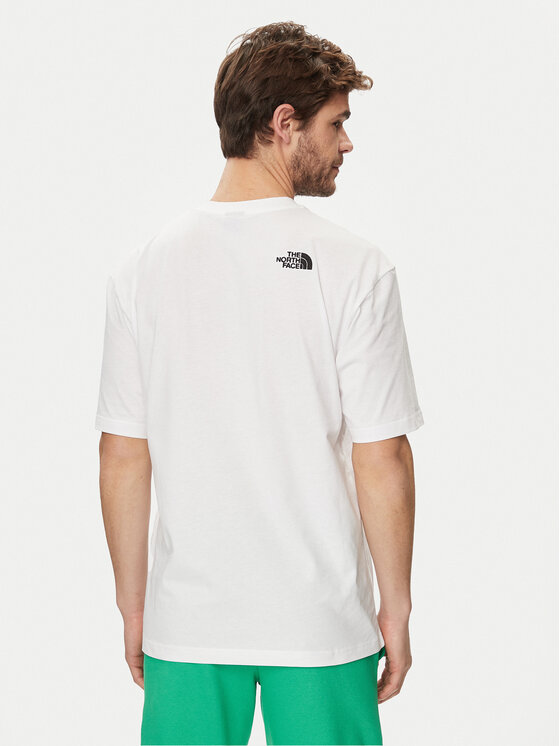 The North Face The North Face T-shirt Simple Dome NF0A87NR Bianco Oversize