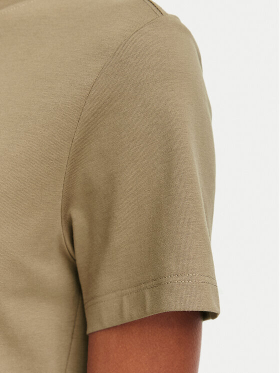 The North Face The North Face Camiseta Evolution Simple Dome Slm NF0A8FX7 Marrón claro Regular Fit