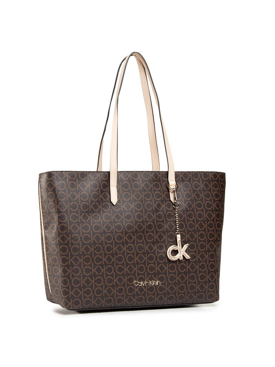 Calvin Klein Torbica Calvin Klein Shopper Md K60K607427 Smeđa