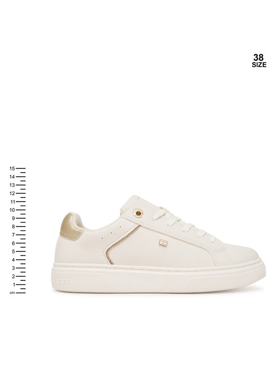 Tommy Hilfiger Zapatillas Tommy Hilfiger Low Cut Lace-Up T3A9-34248-1355 D Blanco