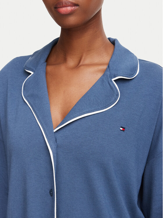 Tommy Hilfiger Tommy Hilfiger Pijama UW0UW06690 Azul Regular Fit