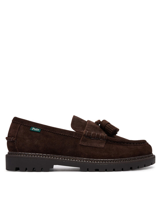 Polo Ralph Lauren Loafersy Polo Ralph Lauren Jett Tas Penny 803P15862002 Tmavě hnědá