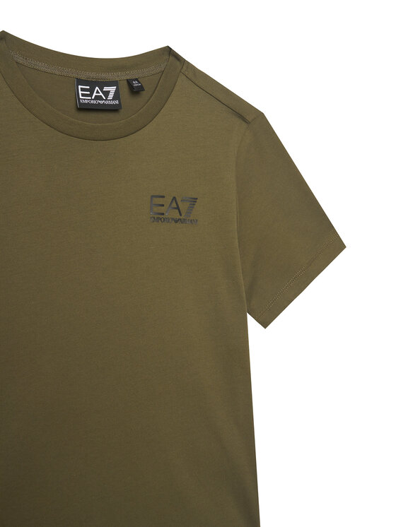 EA7 Emporio Armani EA7 Emporio Armani Camiseta 7B000020 AF10378 U7014 Verde oscuro Regular Fit
