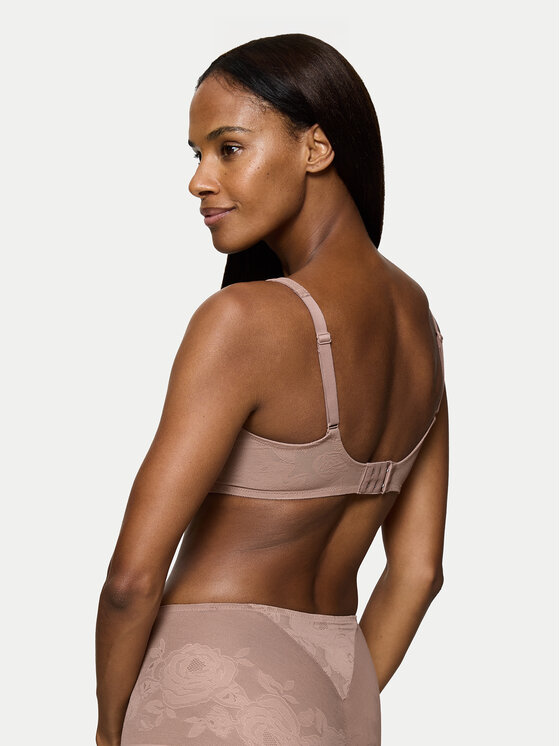 Triumph Triumph Бюстгальтер з підкладкою Wild Rose Sensation 10205953 Коричневий