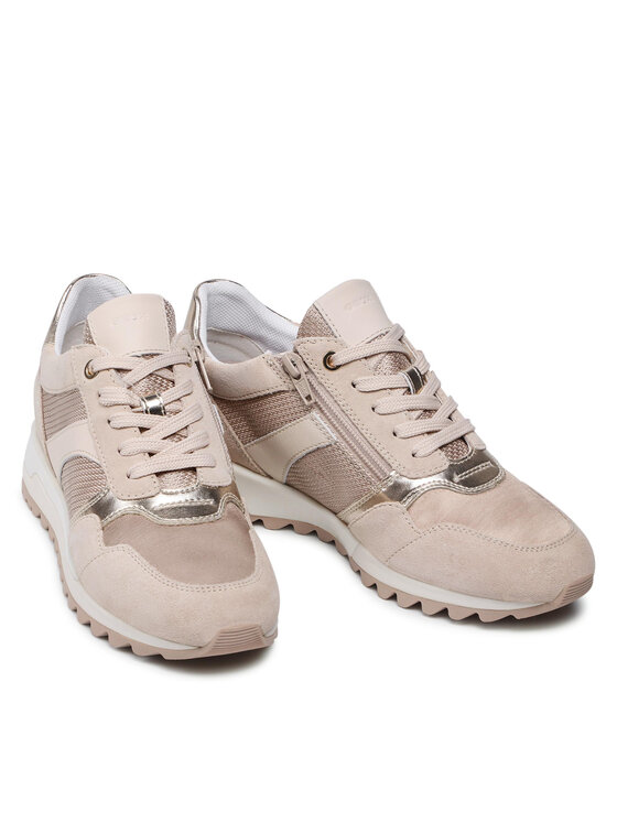 Geox Sneakersy Geox D Tabelya A D15AQA 01122 C5000 Béžová