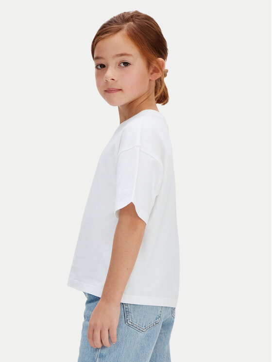 Calvin Klein Jeans Calvin Klein Jeans Camiseta LVCKSJA16G Blanco Boxy Fit