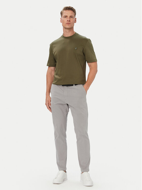 BOSS BOSS Camiseta C-Taut 01 50555844 Verde oscuro Regular Fit