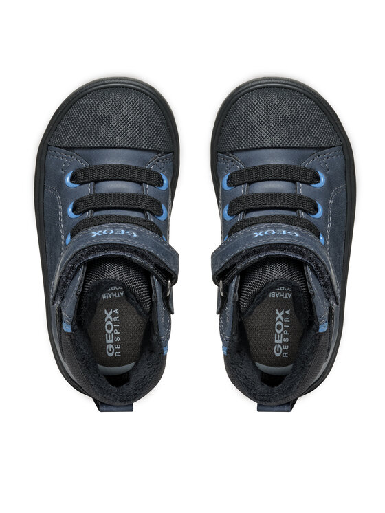 Geox Зимни обувки Geox B Gisli Boy B461NC 0MEFU C0693 Тъмносин
