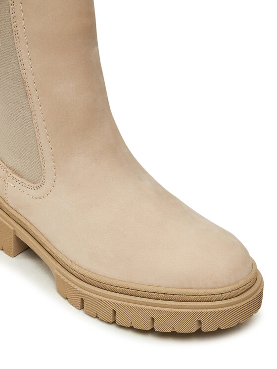 Tamaris Členková obuv s elastickým prvkom Tamaris 1-26407-43 Béžová