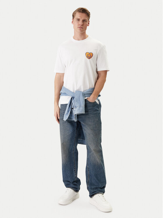 HUGO HUGO Camiseta Nalentinio 50562727 Blanco Regular Fit