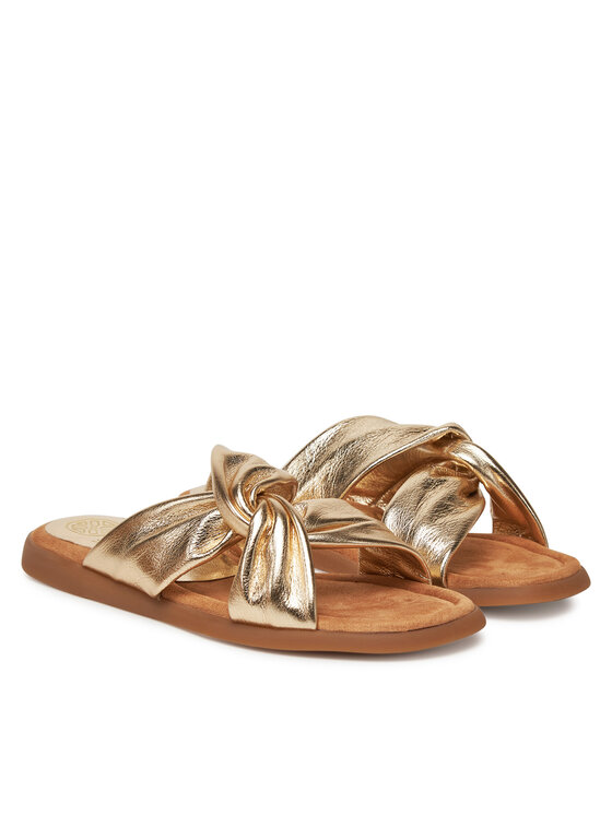 Unisa Šľapky Unisa Camby 25 Mec Zlatá