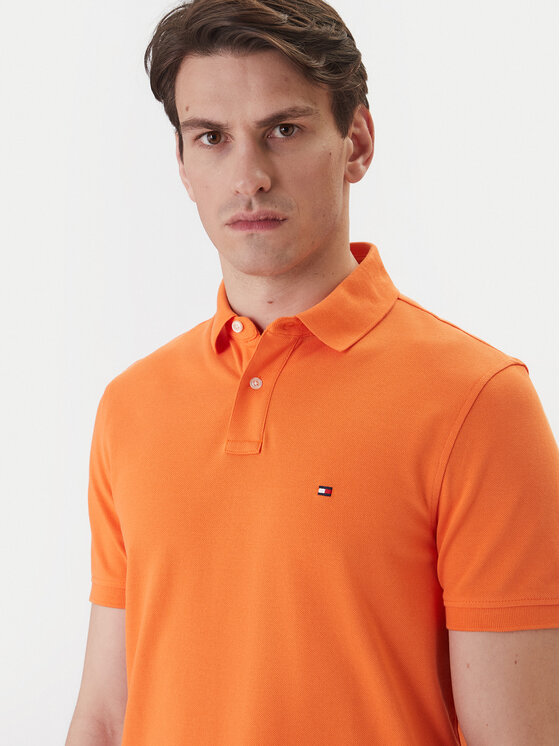 Tommy Hilfiger Tommy Hilfiger Polo 1985 MW0MW17770 Naranja Regular Fit