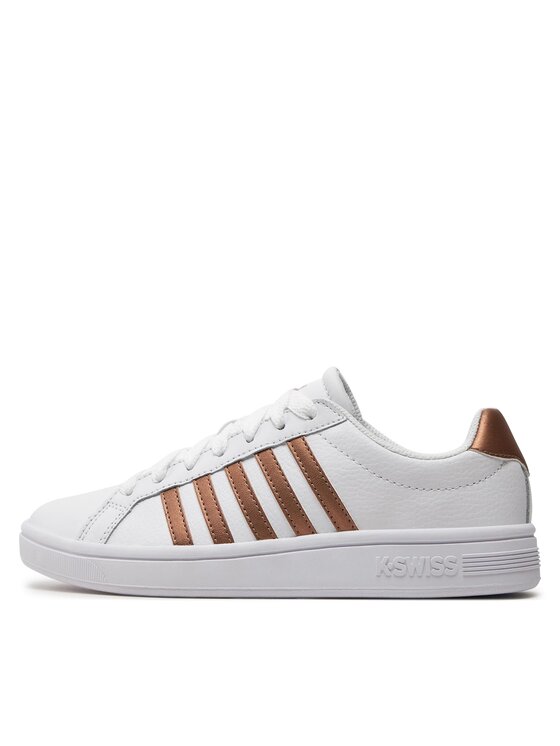 K-Swiss Sneakersy K-Swiss Court Tiebreak 97011-194-M Biela