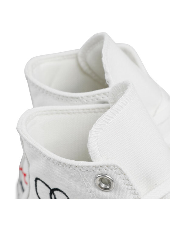 Converse Кецове Converse Ctas Hi Vintage Wh 171159C Бял