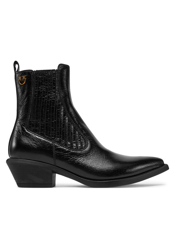 PINKO Kowbojki PINKO Tex 14 SD0345P083 Czarny