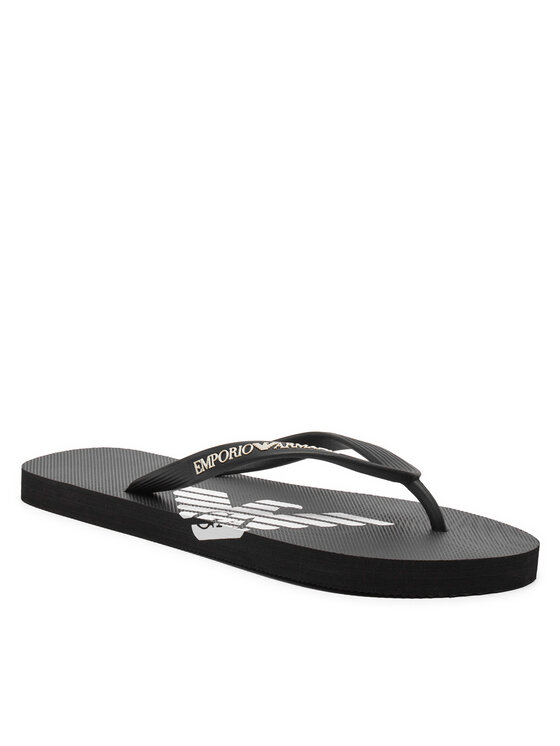 Emporio Armani В'єтнамки Emporio Armani XVQS08 XN746 A120 Чорний