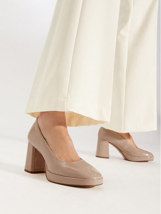 Clarks Laiviņas Clarks Zoya85 Court 26176365 Bēšs