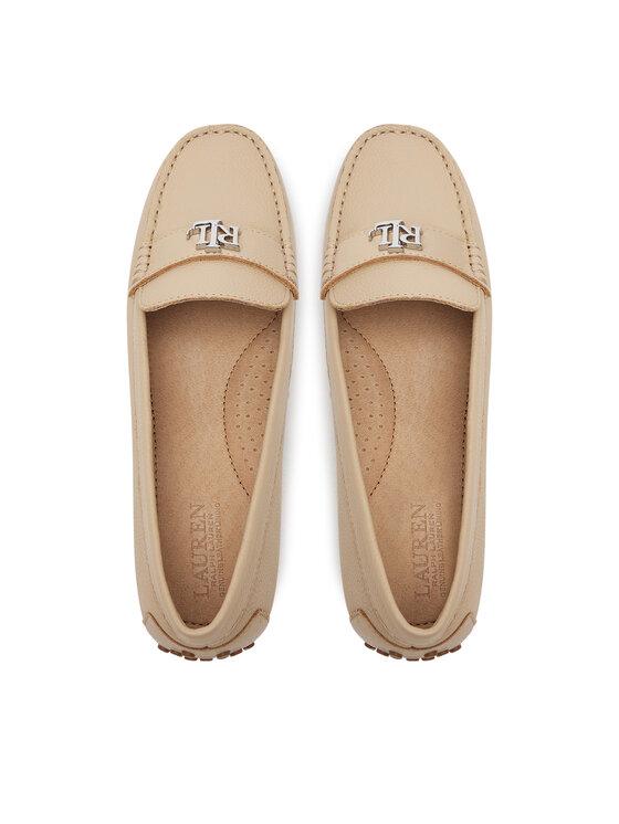 LAUREN RALPH LAUREN Mokasíny LAUREN RALPH LAUREN Barnsbury  802942768011 Béžová