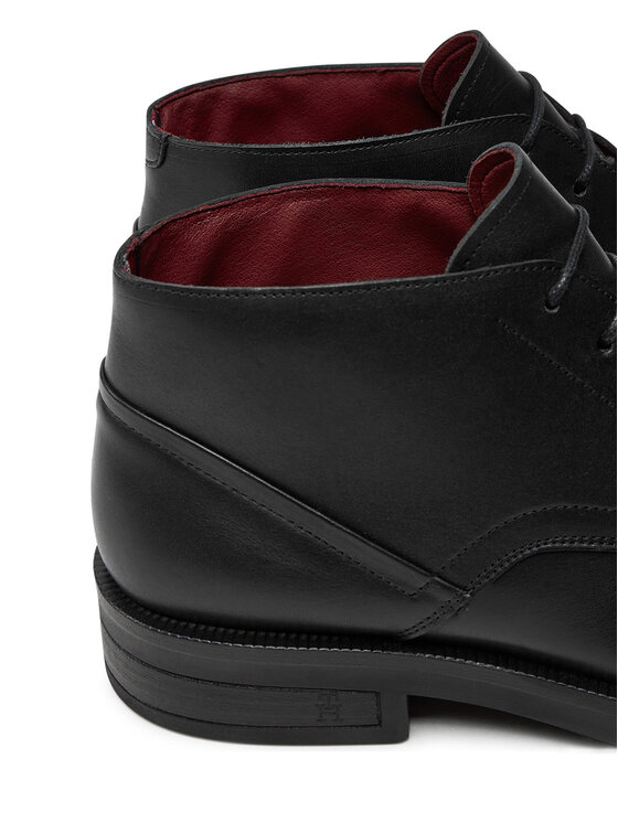 Tommy Hilfiger Polacchine Tommy Hilfiger Tl Lth Boot FM0FM05265 Nero