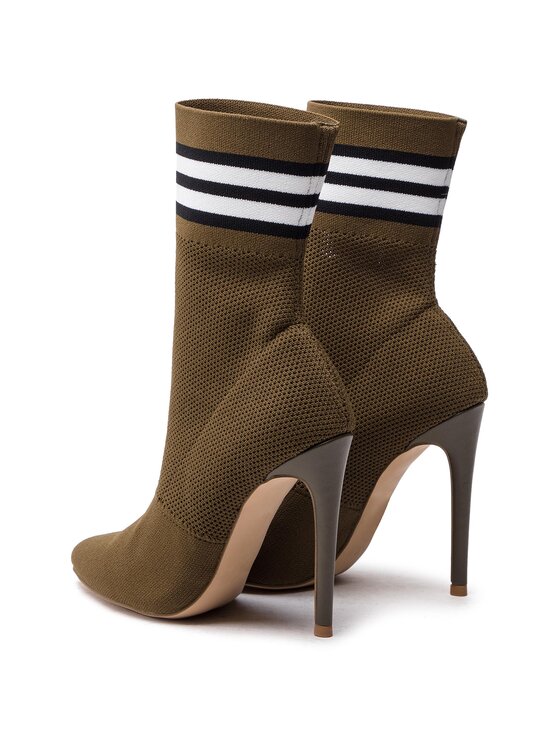 Steve Madden Ботильйони Steve Madden Century Ankle Boot SM11000106-04004-353 Зелений