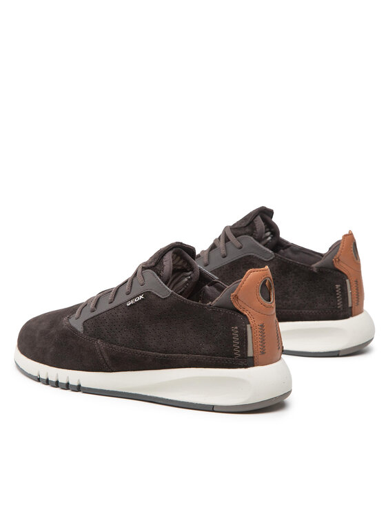 Sneakersy Geox U Aerantis A U927FA 00023 C6024 Brązowy | Eobuwie.com.pl