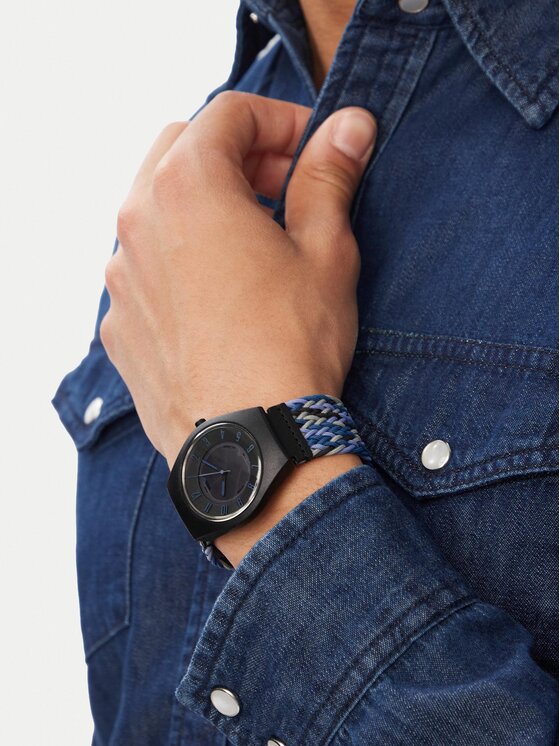 Skagen Годинник Skagen SKW6871 Cиній