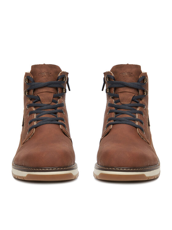 Rieker Kotníková obuv Rieker CEO-39442-24 Hnědá