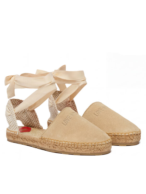 LOVE MOSCHINO Еспадрильї LOVE MOSCHINO JA10562G0OIG5104 Бежевий