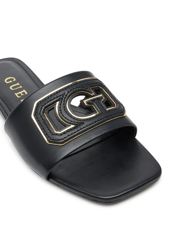 Guess Шльопанці Guess FLJTAR LEA19 Чорний