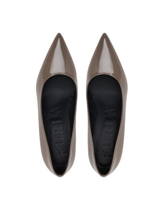 Furla Pantofi cu toc subțire Furla Essential Decollete T.60 YJ69FSN X70000 AL 1257S Gri