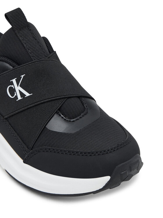 Calvin Klein Sneakersy Calvin Klein Low Cut Sneaker V3X9-83172-1845 S Černá