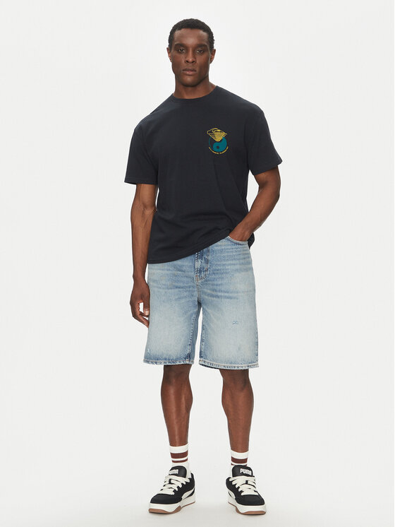 Quiksilver Quiksilver Футболка EQYZT08033 Чорний Regular Fit