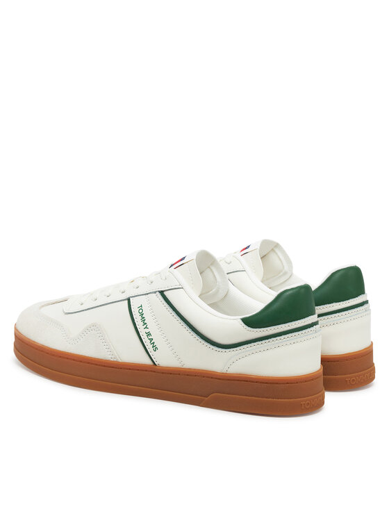 Tommy Jeans Сникърси Tommy Jeans The Greenwich Leather EM0EM01571 Екрю
