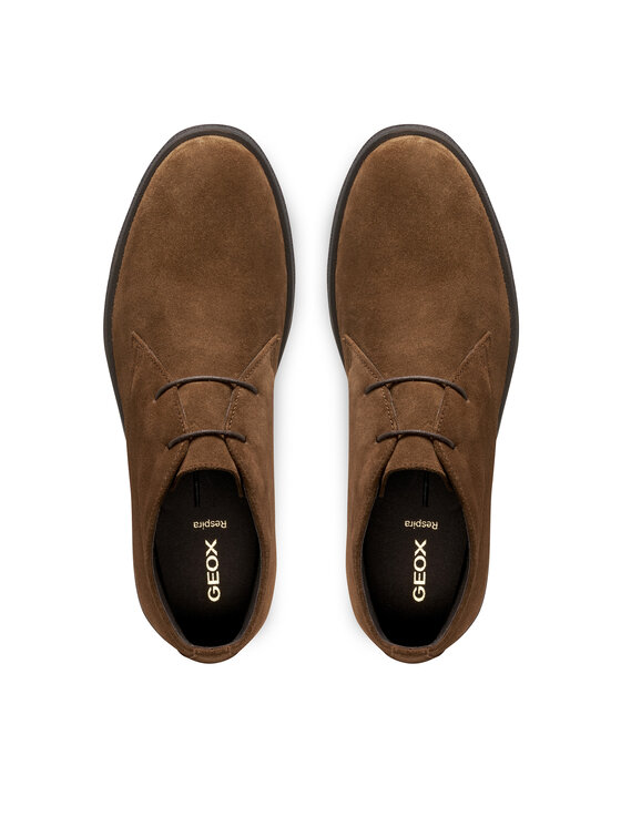 Geox Auliniai batai Geox Uomo Claudio U0458A 00022 C6001 Ruda