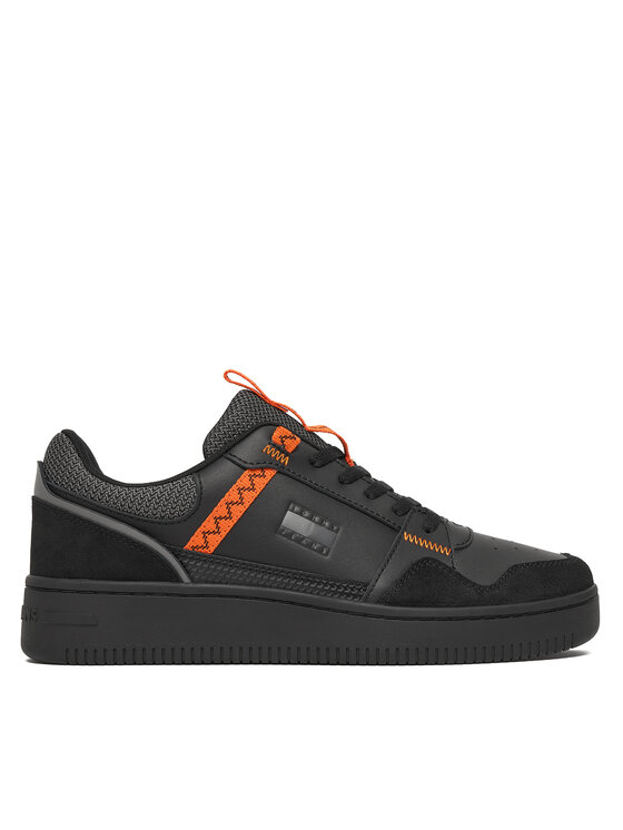 Sneakers Tommy Jeans Tjm Retro Basket EM0EM01657 Negru | Epantofi.ro