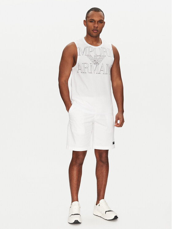 Emporio Armani Underwear Emporio Armani Underwear Majica brez rokavov EM000572 AF12326 U0002 Bela Regular Fit