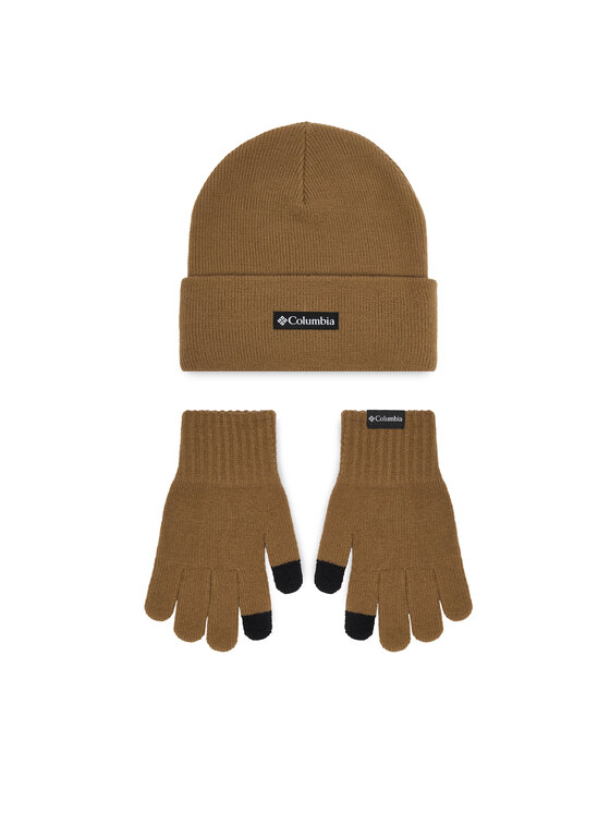 Columbia Set di Cappello e Guanti Columbia CSC 2180791 Marrone chiaro