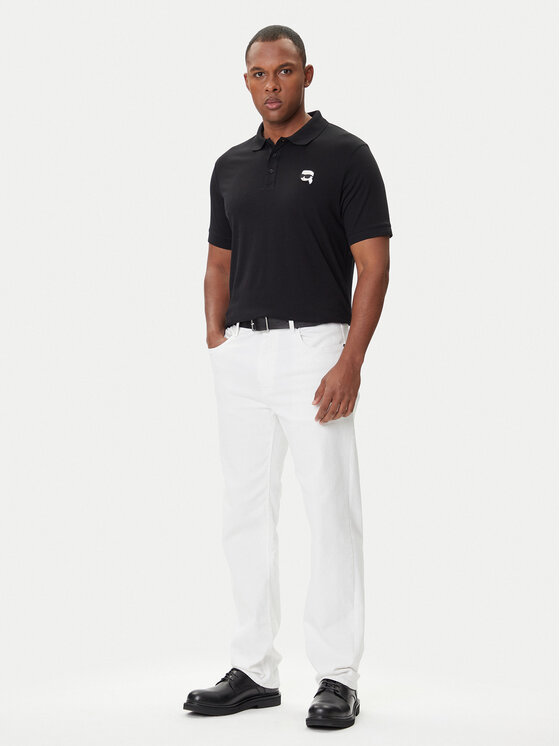 KARL LAGERFELD KARL LAGERFELD Polo 745710 500224 Negro Regular Fit